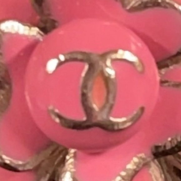 WOW POSHMARK - Authentic Chanel Camilla Silver & Pink Flower Design Winner Ring - Picture 16 of 16